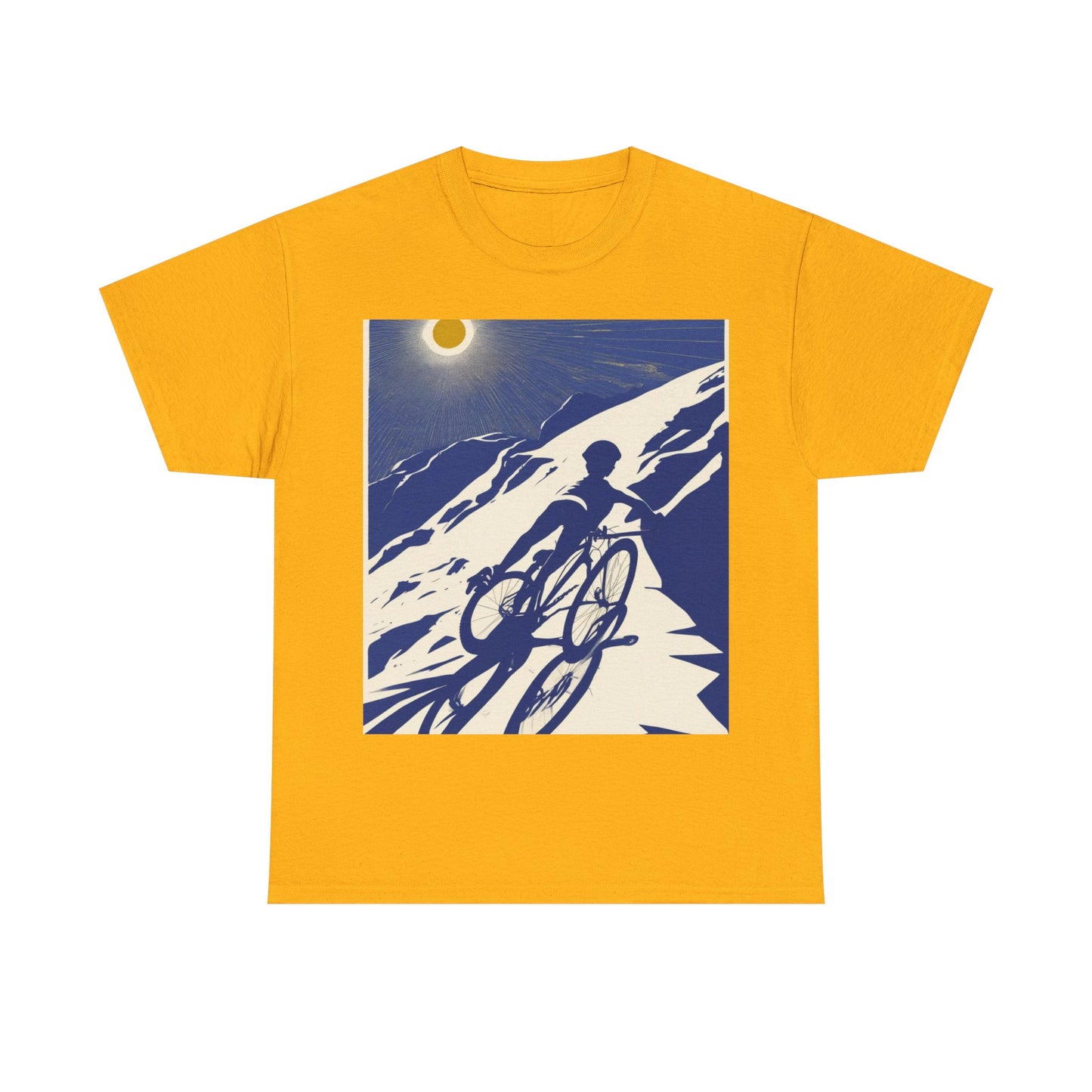 boostlete-am-crew-scene-cyclist-offset-bold-0008 — Unisex Heavy Cotton Tee (Gildan 5000)