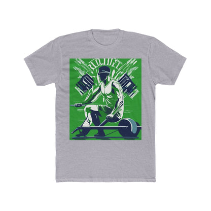 boostlete-am-crew-scene-rower-grainy-bold-0172 — Unisex Cotton Crew Tee (NL 3600)