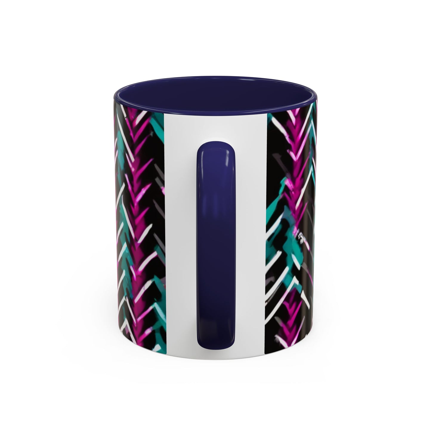 boostlete-recovery-progress-pattern-chevron-retro-0243 — Accent Mug 11/15oz