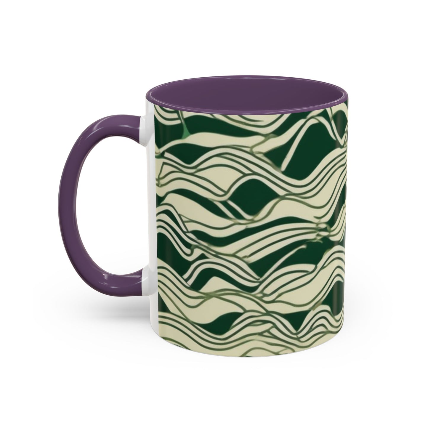 boostlete-recovery-progress-pattern-audio-monoline-0067 — Accent Mug 11oz/15oz