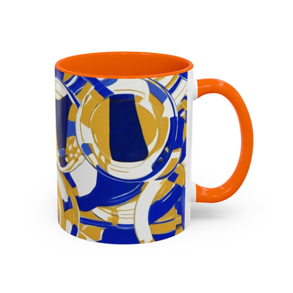 boostlete-field-day-icon-barbell-grainy-line-art-0906 — Accent Mug 11/15oz