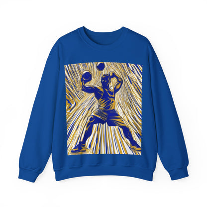 boostlete-rise-grind-scene-kettlebell-speed-engraved-0180 — Unisex Heavy Blend Crewneck Sweatshirt (Gildan)