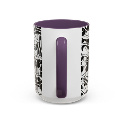 boostlete-rise-grind-pattern-dotted-line-art-0483 — Accent Mug 11/15oz