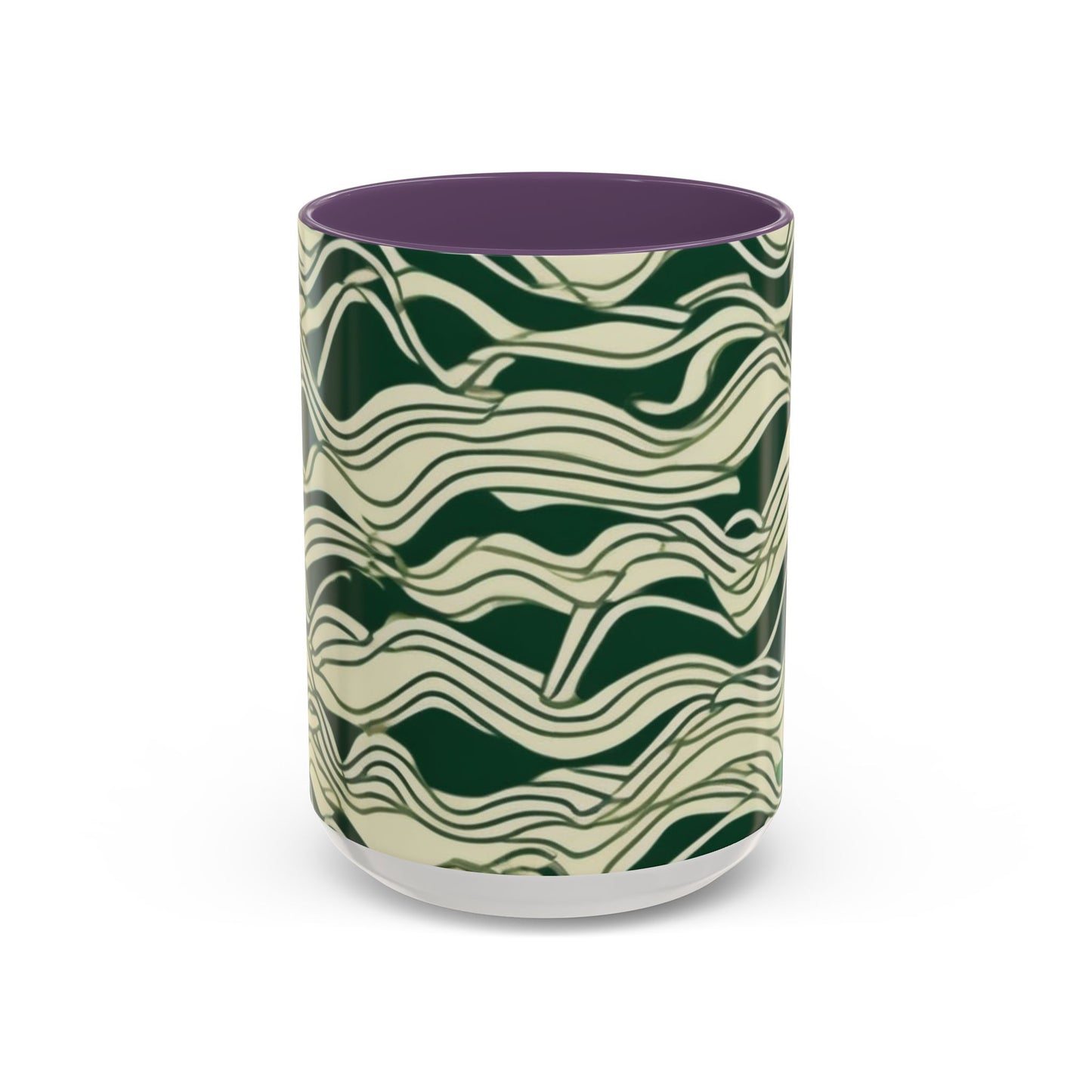 boostlete-recovery-progress-pattern-audio-monoline-0067 — Accent Mug 11oz/15oz