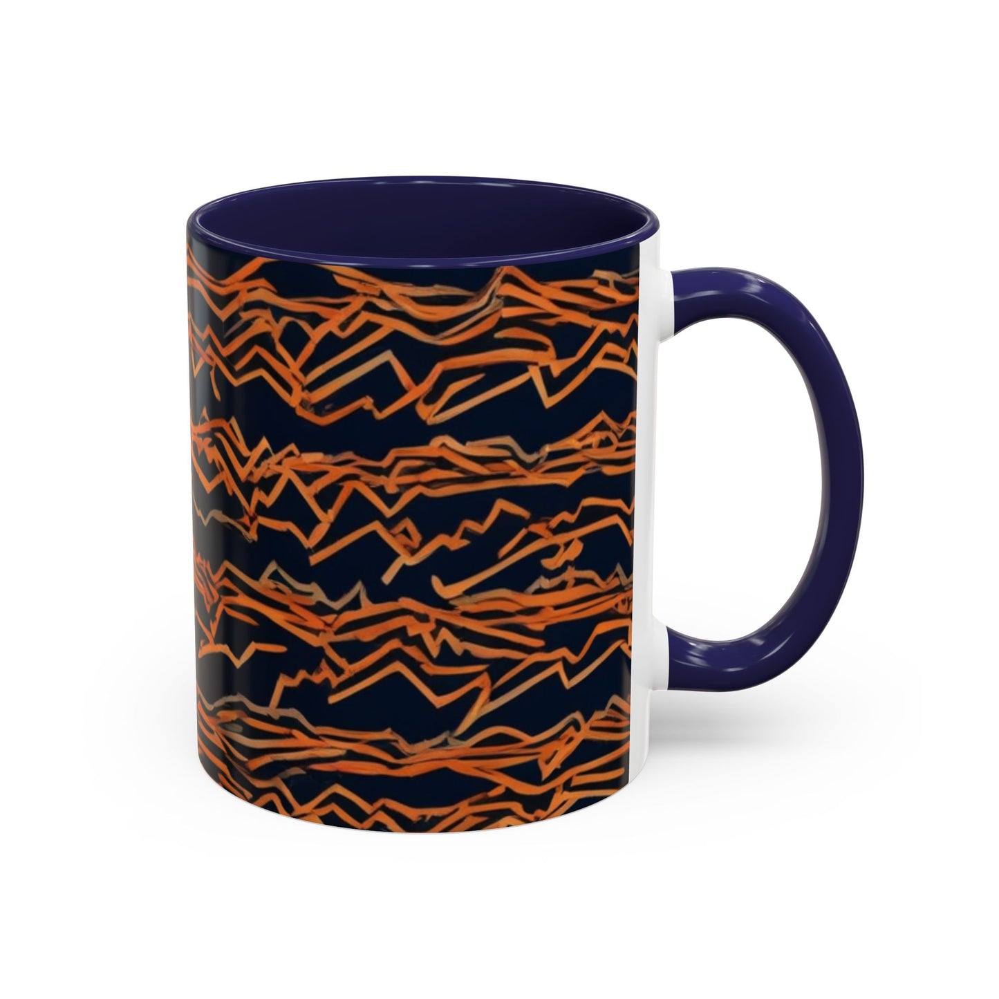 boostlete-field-day-pattern-ekg-bold-0135 — Accent Mug 11oz/15oz