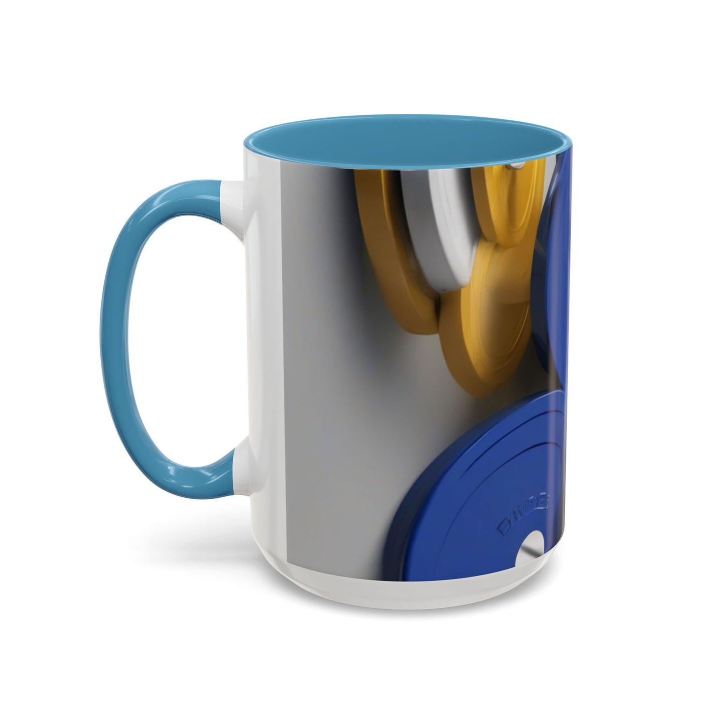 boostlete-field-day-icon-barbell-offset-geometric-0150 — Accent Mug 11oz/15oz