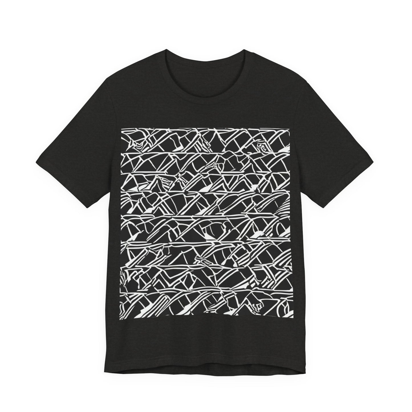 boostlete-boost-mode-pattern-stair-steps-athletic-0311 — Unisex Jersey Short Sleeve (B+C 3001)