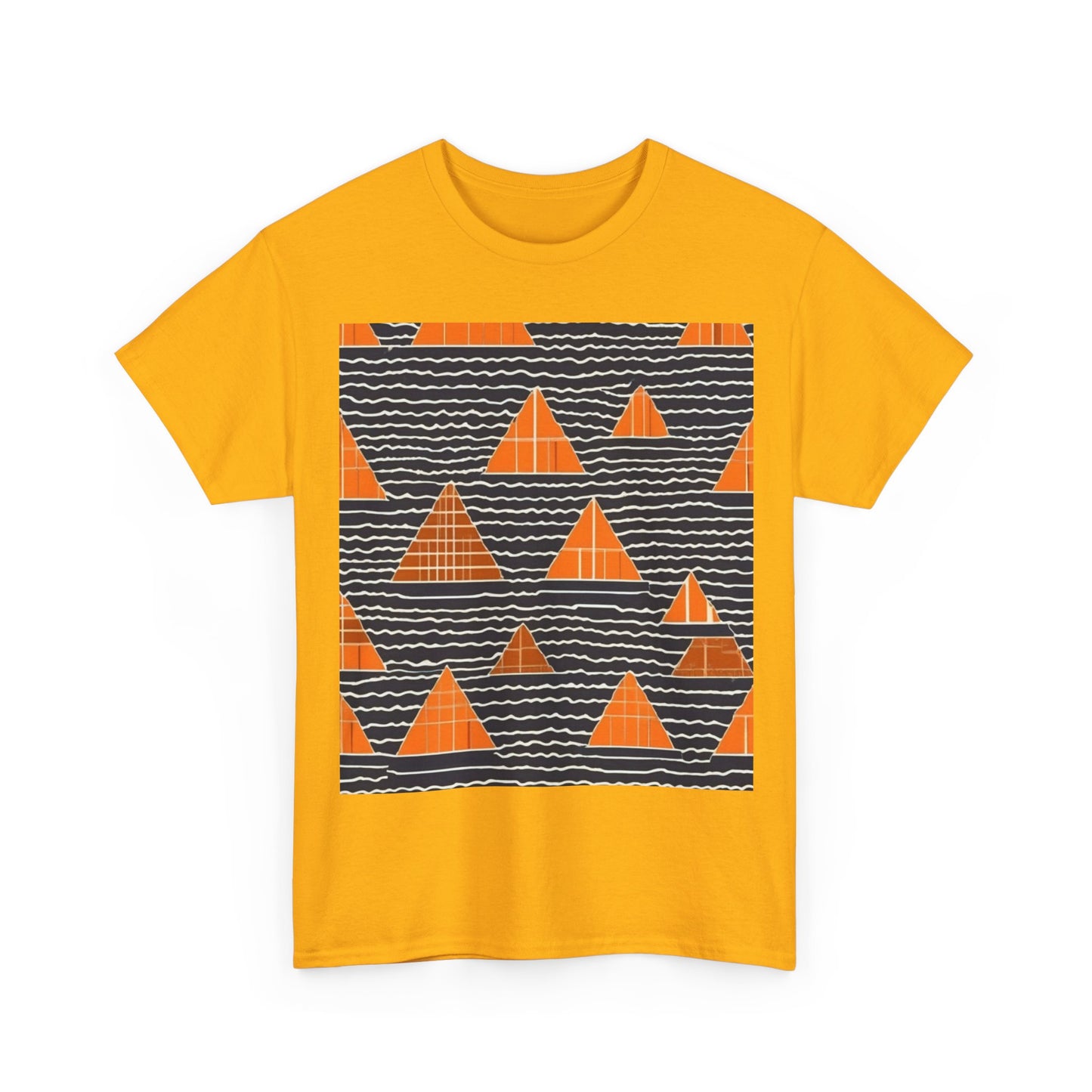 boostlete-iron-intent-pattern-stair-steps-industrial-0259 — Unisex Heavy Cotton Tee (Gildan 5000)