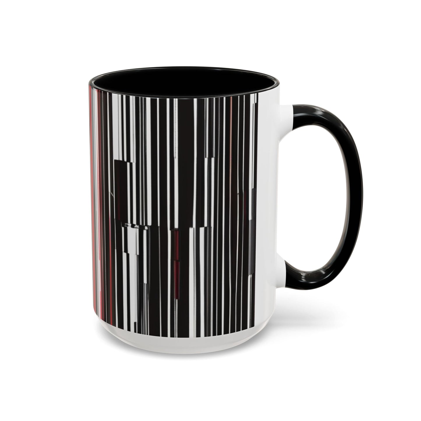 boostlete-am-crew-pattern-barcode-athletic-0911 — Accent Mug 11/15oz