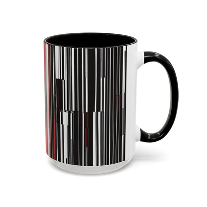 boostlete-am-crew-pattern-barcode-athletic-0911 — Accent Mug 11/15oz