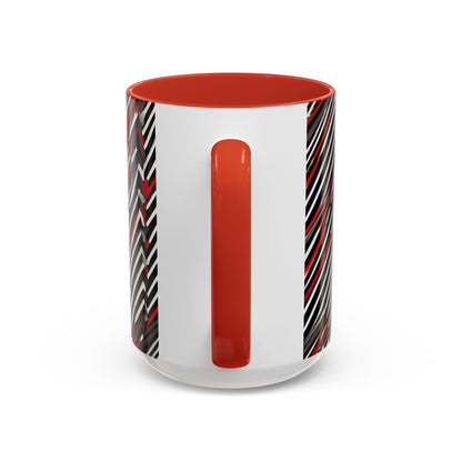 boostlete-field-day-pattern-diagonal-paper-0287 — Accent Mug 11oz/15oz