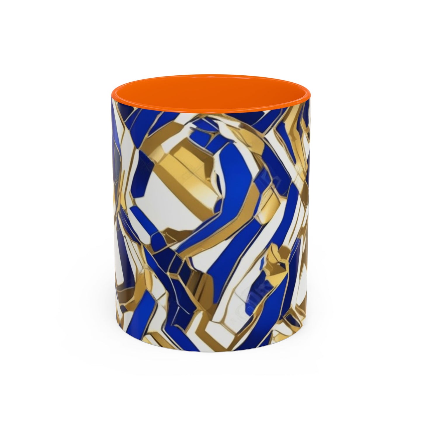 boostlete-boost-mode-pattern-hex-athletic-0611 — Accent Mug 11/15oz