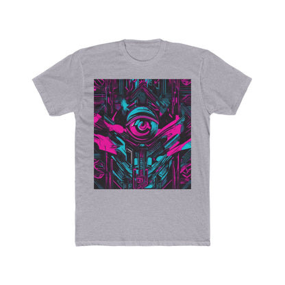 boostlete-iron-intent-type-eyes-up-forward-big-line-art-0065 — Unisex Cotton Crew Tee (NL 3600)