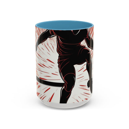 boostlete-recovery-progress-scene-hurdler-halftone-engraved-0212 — Accent Mug 11oz/15oz