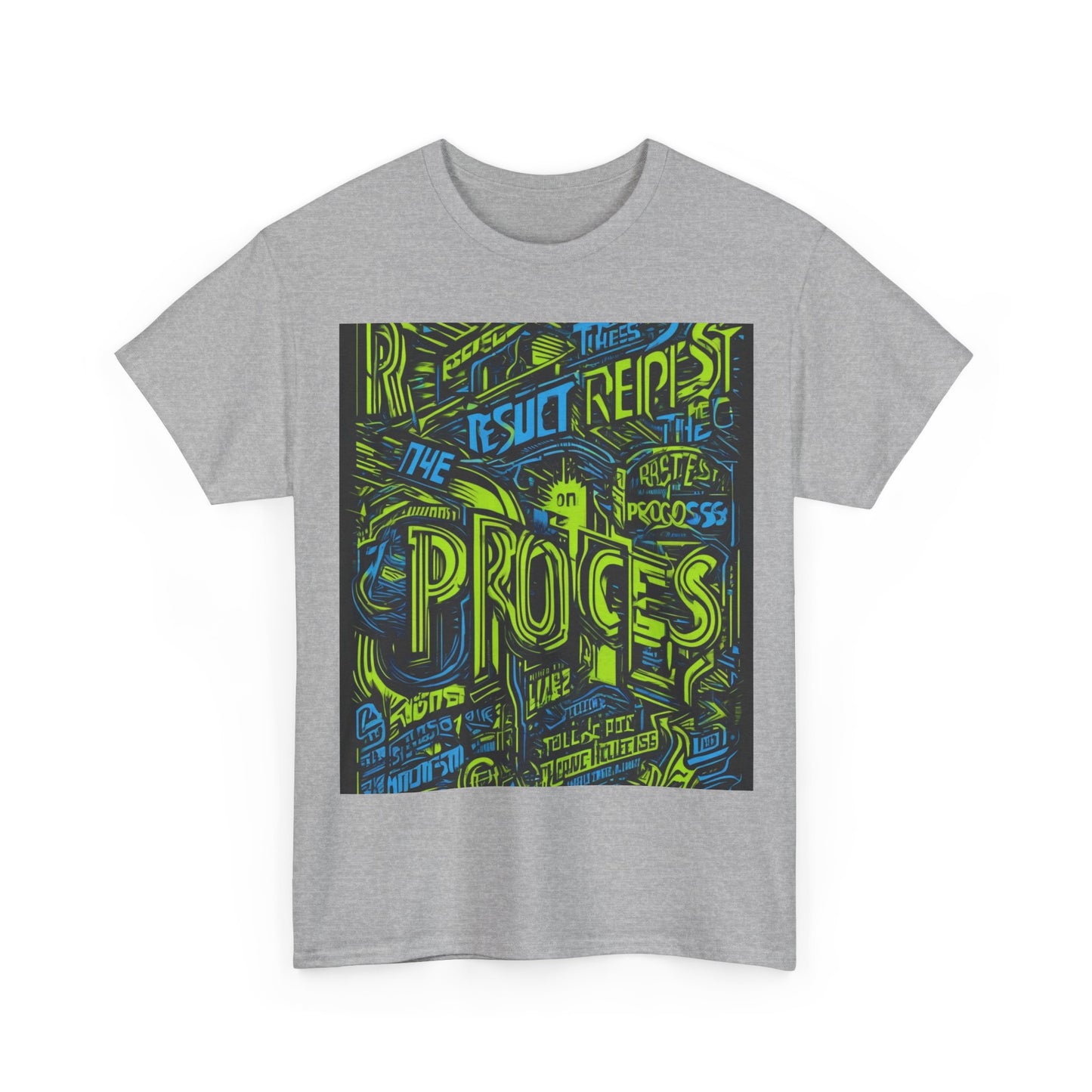 boostlete-rise-grind-type-respect-the-process-big-monoline-0265 — Unisex Heavy Cotton Tee (Gildan 5000)