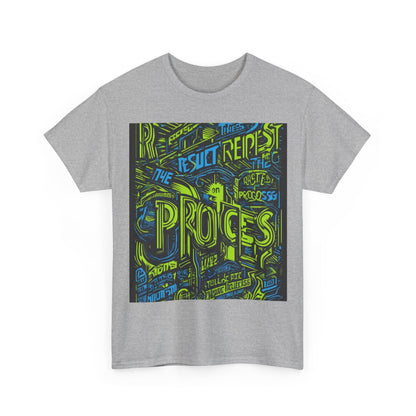 boostlete-rise-grind-type-respect-the-process-big-monoline-0265 — Unisex Heavy Cotton Tee (Gildan 5000)