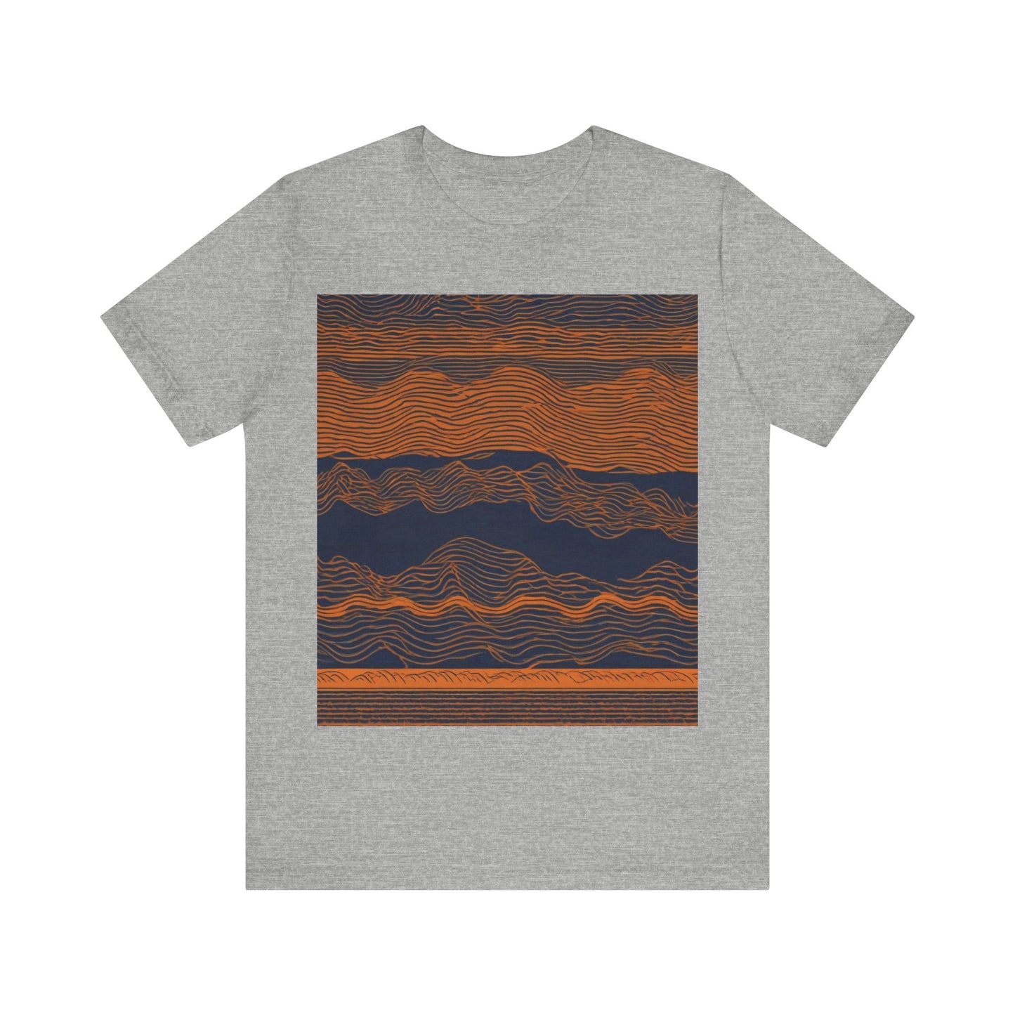 boostlete-field-day-pattern-audio-athletic-0107 — Unisex Jersey Short Sleeve (B+C 3001)