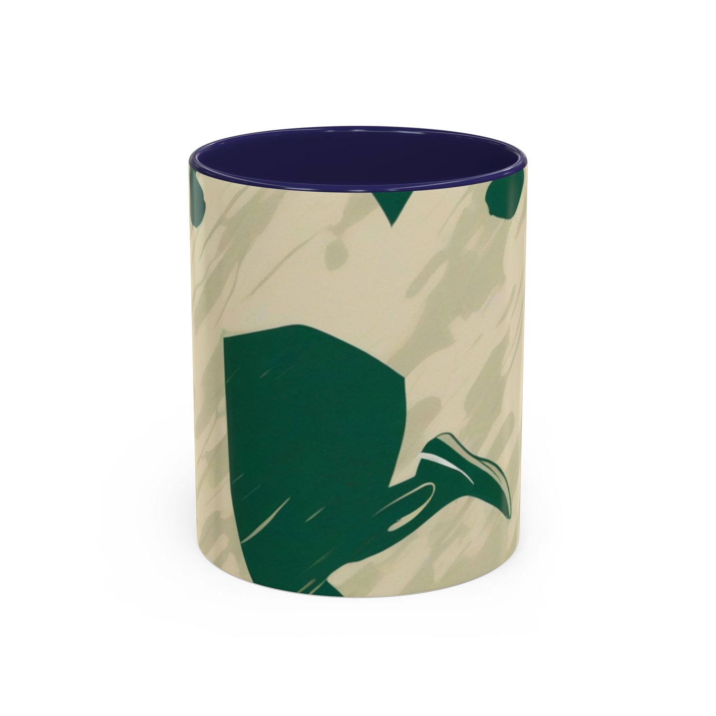 boostlete-am-crew-icon-runner-grainy-blueprint-0134 — Accent Mug 11oz/15oz