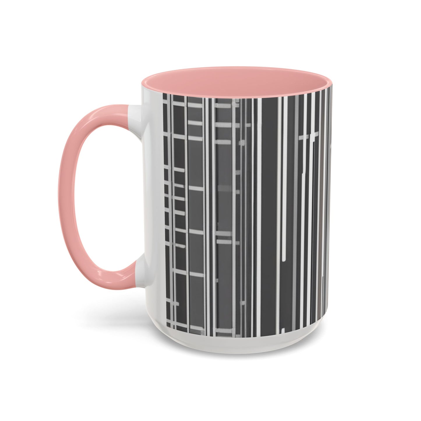 boostlete-boost-mode-pattern-barcode-blueprint-0463 — Accent Mug 11/15oz