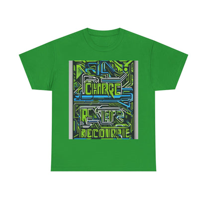 boostlete-pr-season-type-charge-train-recover-outline-over-solid-geometric-0129 — Unisex Heavy Cotton Tee (Gildan 5000)