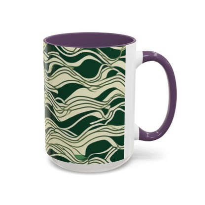 boostlete-recovery-progress-pattern-audio-monoline-0067 — Accent Mug 11oz/15oz