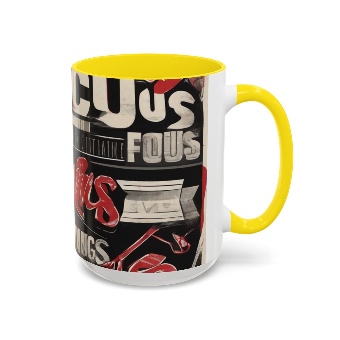 boostlete-mile-by-mile-type-focus-over-feelings-split-retro-0841 — Accent Mug 11/15oz