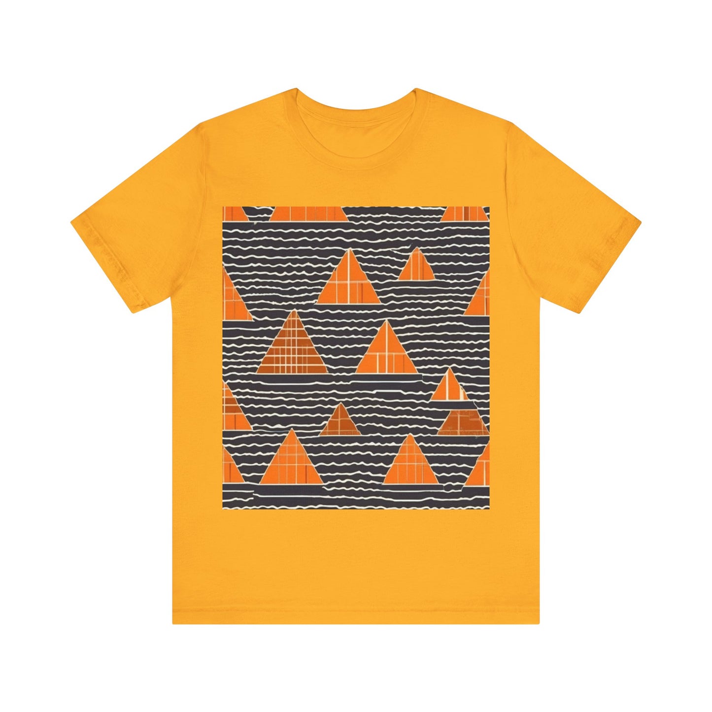 boostlete-iron-intent-pattern-stair-steps-industrial-0259 — Unisex Jersey Short Sleeve (B+C 3001)