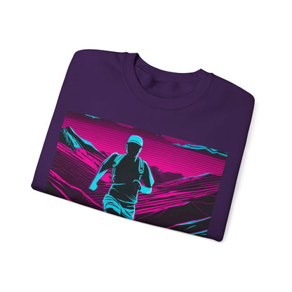 boostlete-am-crew-scene-trail-high-modern-0980 — Unisex Heavy Blend Crewneck (G18000)