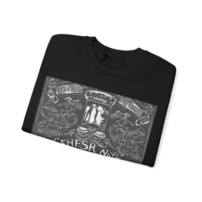boostlete-boost-mode-type-keep-the-promise-big-monoline-0049 — Unisex Heavy Blend Crewneck (G18000)