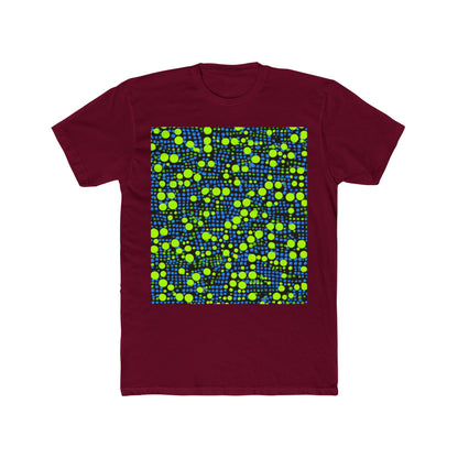 boostlete-mile-by-mile-pattern-dotted-geometric-0071 — Unisex Cotton Crew Tee (NL 3600)