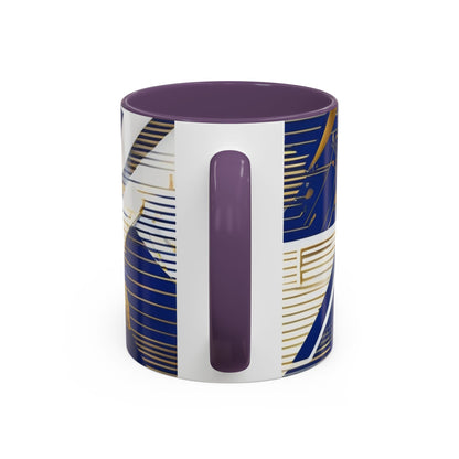 boostlete-am-crew-type-focus-over-feelings-banner-geometric-0169 — Accent Mug 11oz/15oz