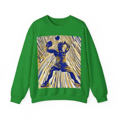 boostlete-rise-grind-scene-kettlebell-speed-engraved-0180 — Unisex Heavy Blend Crewneck Sweatshirt (Gildan)