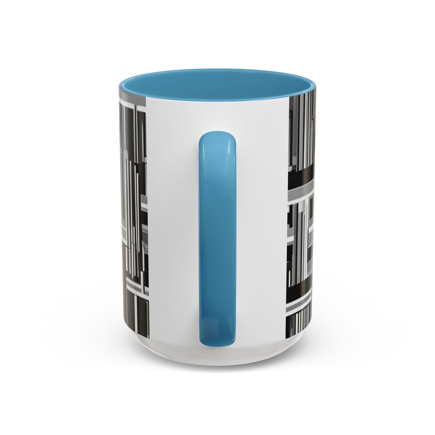 boostlete-recovery-progress-pattern-barcode-isometric-1023 — Accent Mug 11/15oz