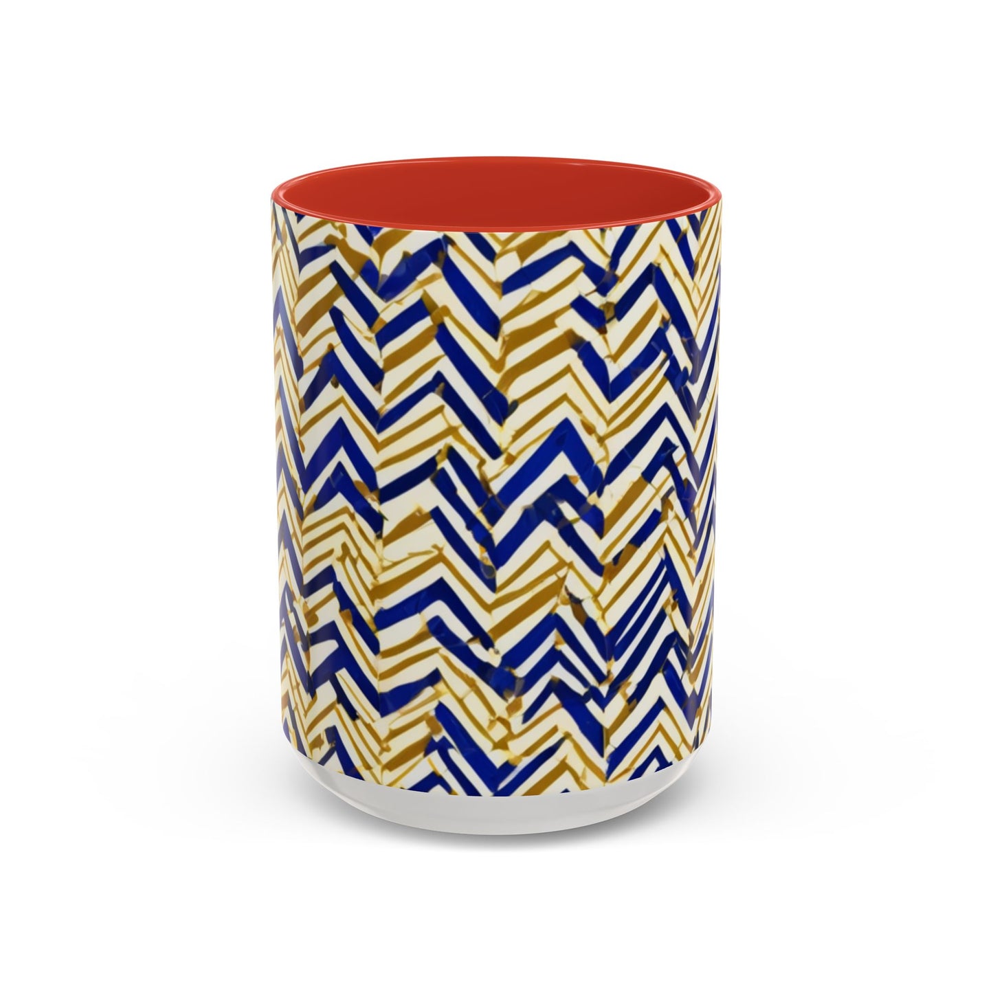 boostlete-boost-mode-pattern-ekg-line-art-0091 — Accent Mug 11oz/15oz
