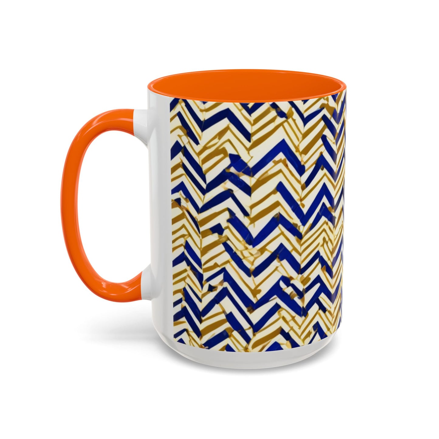 boostlete-boost-mode-pattern-ekg-line-art-0091 — Accent Mug 11oz/15oz