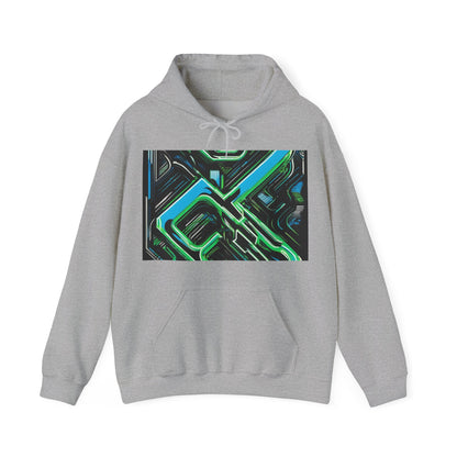 boostlete-boost-mode-type-constancia-gana-diagonal-badge-0185 — Unisex Heavy Blend Hooded Sweatshirt (Gildan)