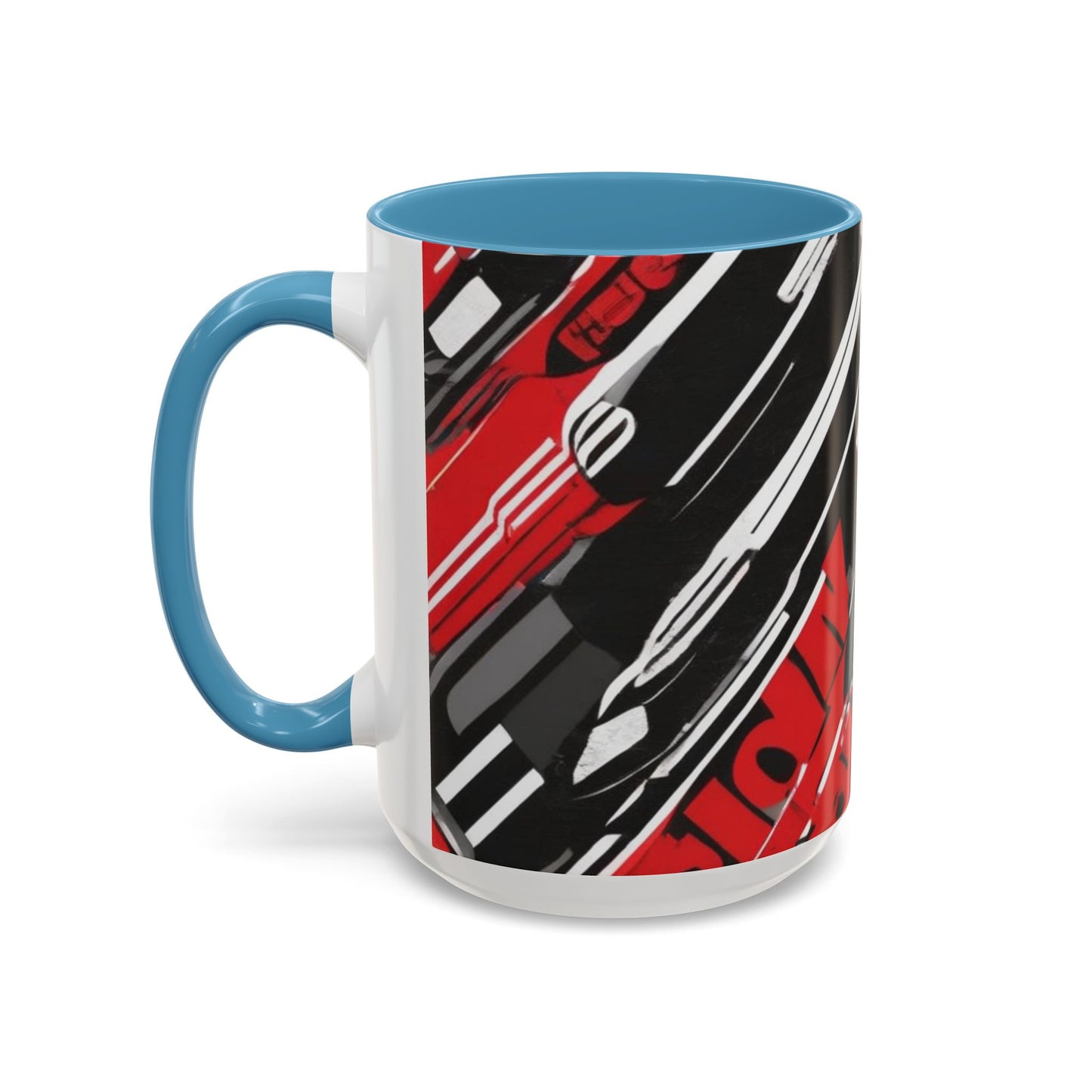 boostlete-recovery-progress-type-show-up-diagonal-paper-0109 — Accent Mug 11oz/15oz