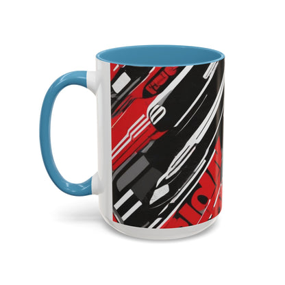 boostlete-recovery-progress-type-show-up-diagonal-paper-0109 — Accent Mug 11oz/15oz