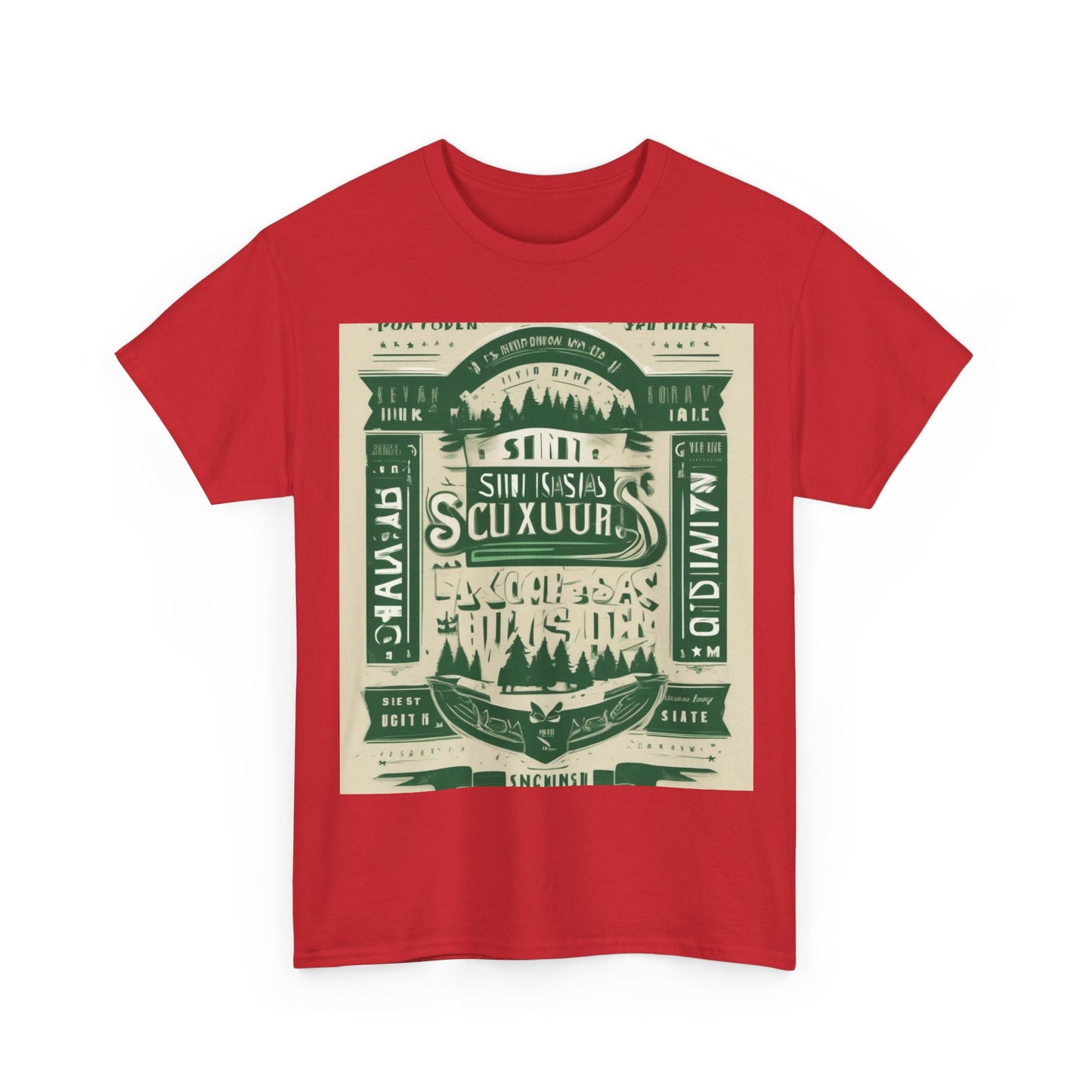 boostlete-rise-grind-type-sin-excusas-banner-monoline-0097 — Unisex Heavy Cotton Tee (Gildan 5000)