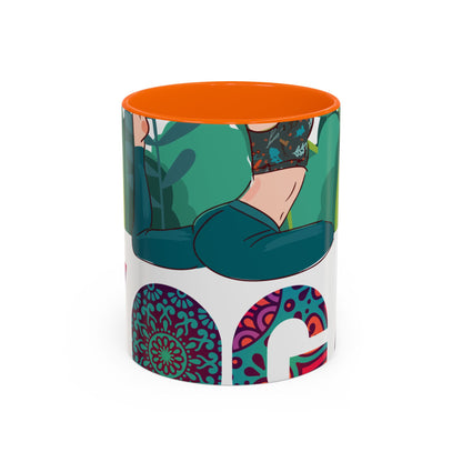 Yoga (41) — Accent Mug 11oz/15oz