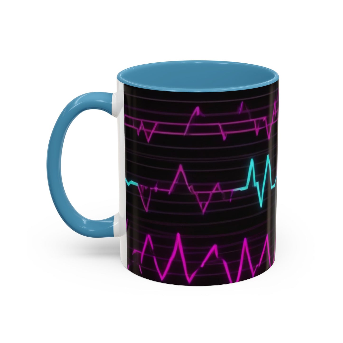 boostlete-boost-mode-pattern-ekg-modern-0111 — Accent Mug 11oz/15oz