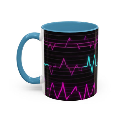 boostlete-boost-mode-pattern-ekg-modern-0111 — Accent Mug 11oz/15oz