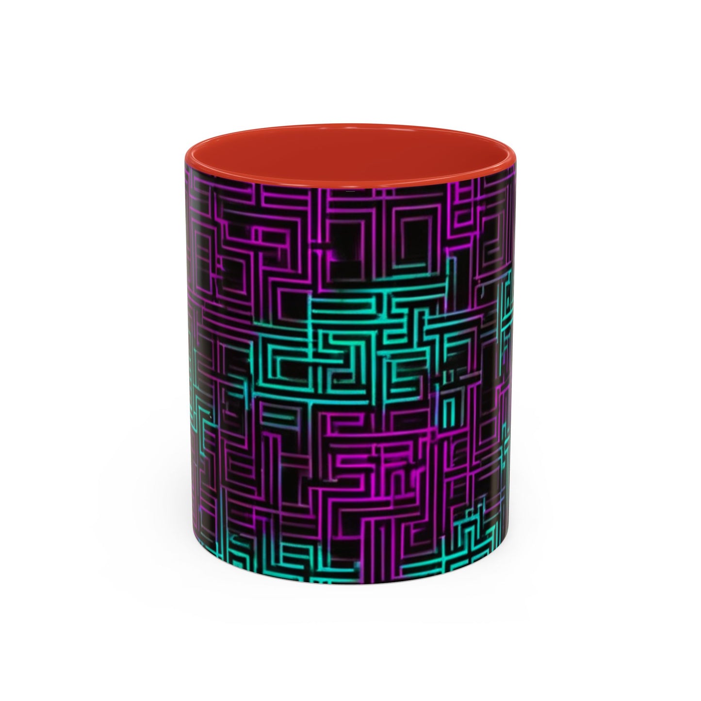 boostlete-boost-mode-pattern-plate-number-monoline-0079 — Accent Mug 11oz/15oz