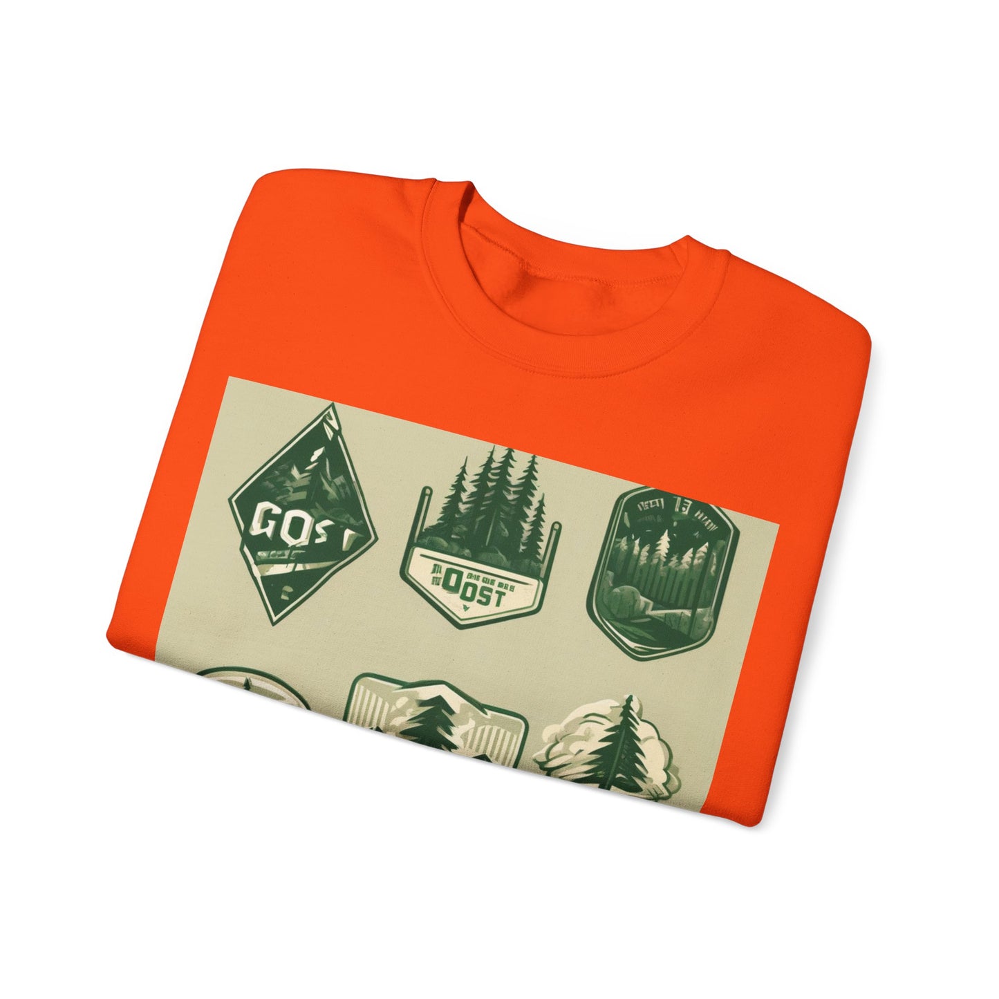 boostlete-mile-by-mile-type-go-get-one-micro-isometric-0441 — Unisex Heavy Blend Crewneck (G18000)