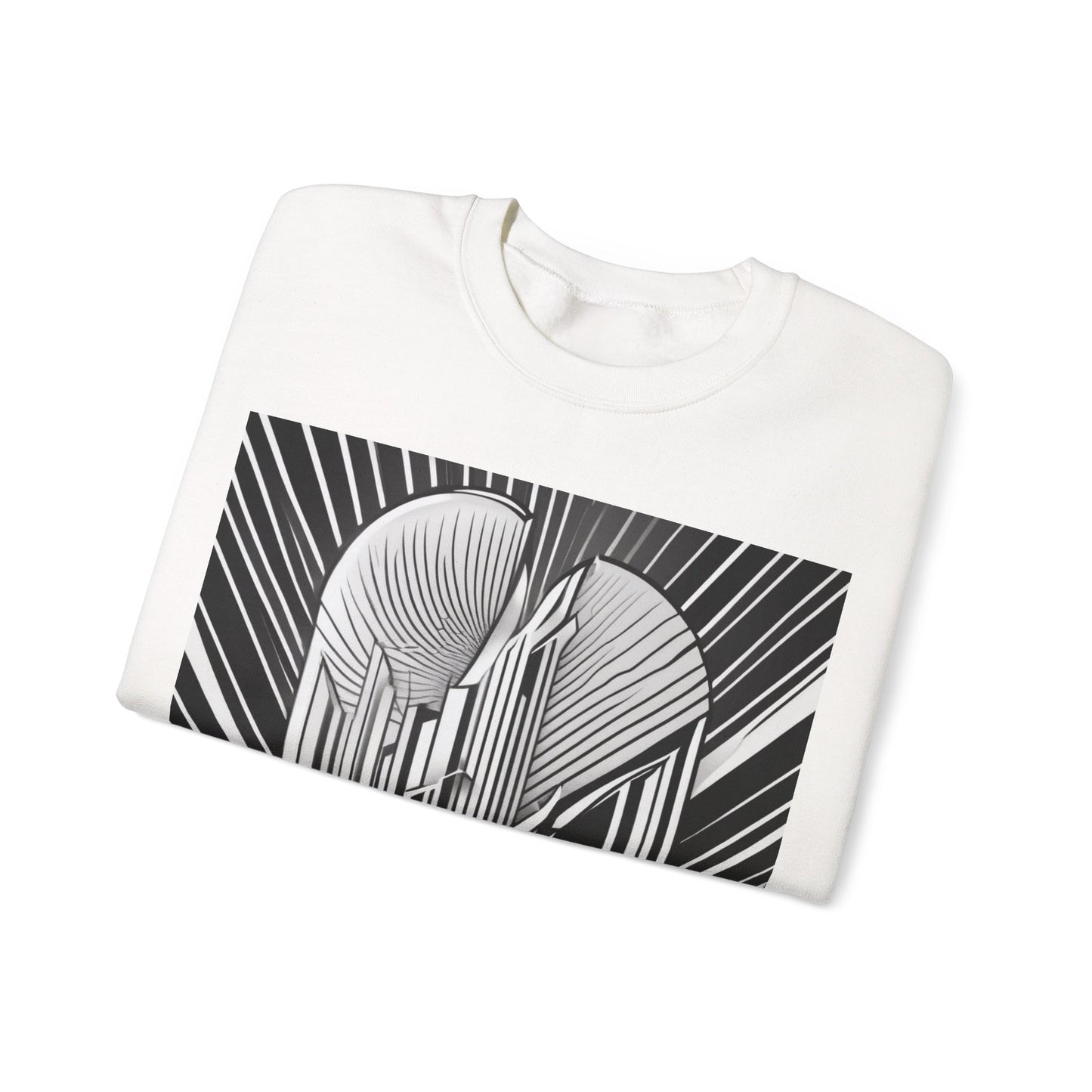 boostlete-boost-mode-icon-sunrise-soft-athletic-0046 — Unisex Heavy Blend Crewneck Sweatshirt (Gildan)