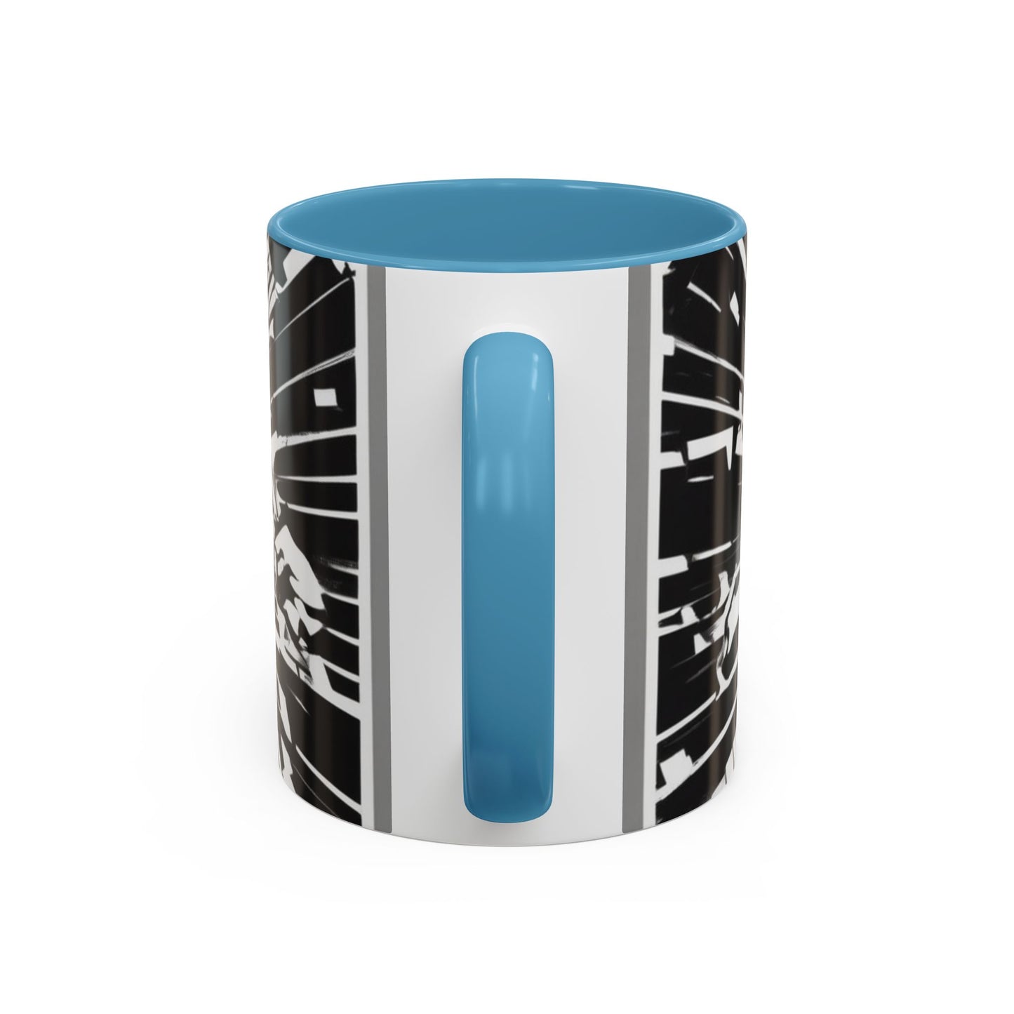 boostlete-field-day-scene-sprinter-halftone-bold-0148 — Accent Mug 11oz/15oz