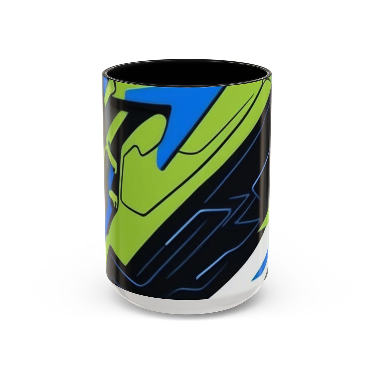 boostlete-quiet-power-icon-sneaker-duotone-paper-0066 — Accent Mug 11oz/15oz