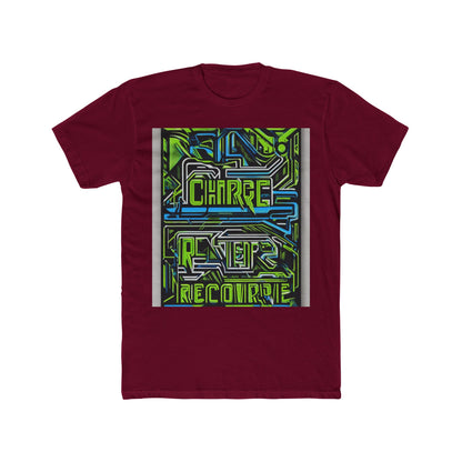 boostlete-pr-season-type-charge-train-recover-outline-over-solid-geometric-0129 — Unisex Cotton Crew Tee (NL 3600)