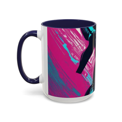 boostlete-field-day-scene-cyclist-glitch-engraved-0256 — Accent Mug 11oz/15oz