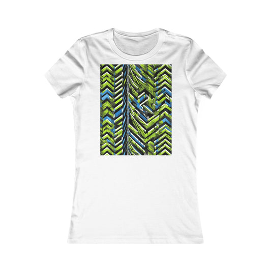 boostlete-rise-grind-pattern-chevron-isometric-0195 — Women's Favorite Tee (B+C 6004)